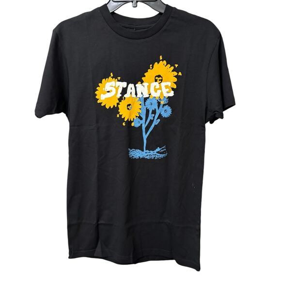 New ~ STANCE ~Men's 100% Cotton The Crew Tee Size S - Picture 2 of 4